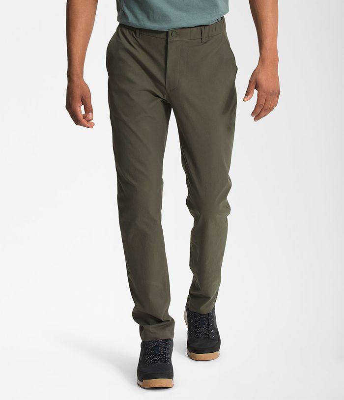 The North Face Broek Heren Stad Standard Slim EUQB02675 - Donkergroen